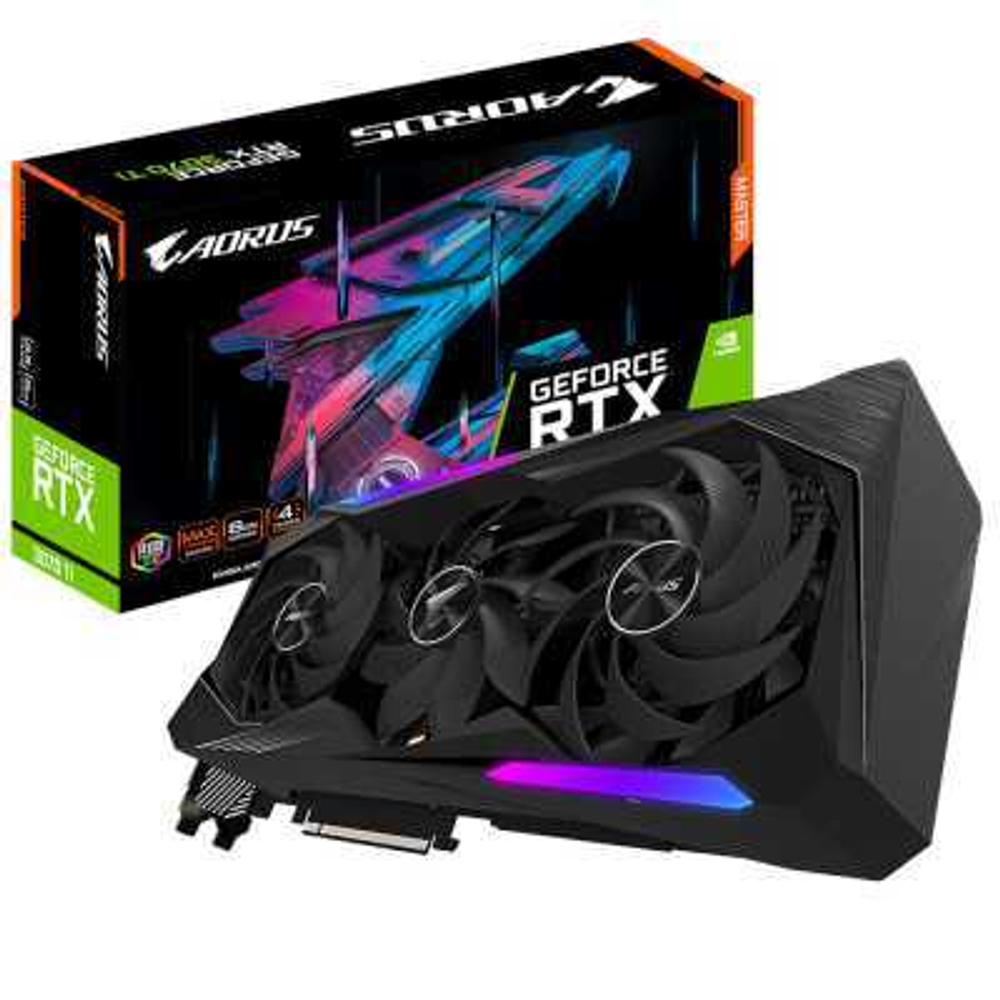 Видеокарта GigaByte nVidia GeForce RTX 3070 Ti 8Gb GV-N307TAORUS M-8GD