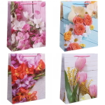 Пакет подарочный «Цветочная феерия» 26*32*10 см