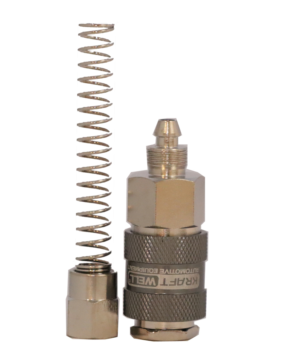 KraftWell KRW-QCS0508F БРС "мама", c пружиной для шланга 6*8 мм, 1 шт