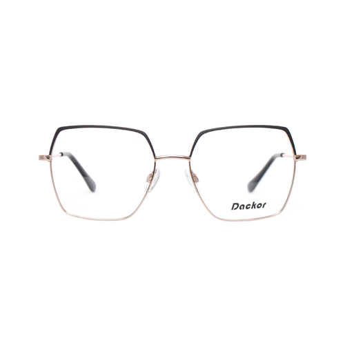 Оправа квадрат Dackor 049 Black черная с золотом