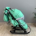 Коляска комбинированная «Ника Детям 7-5SK» мятный (арт. НД7-5SK/М)