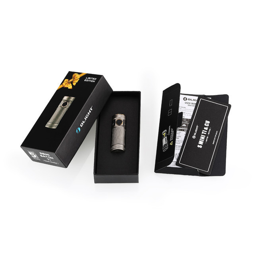 Фонарь светодиодный Olight S Mini Ti Polished Титан