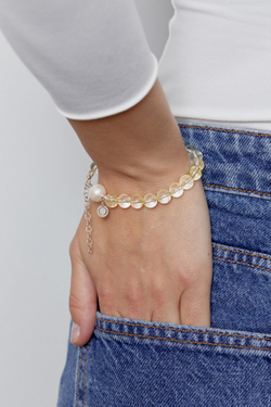 Браслет MONEY MAGNET из цитрина