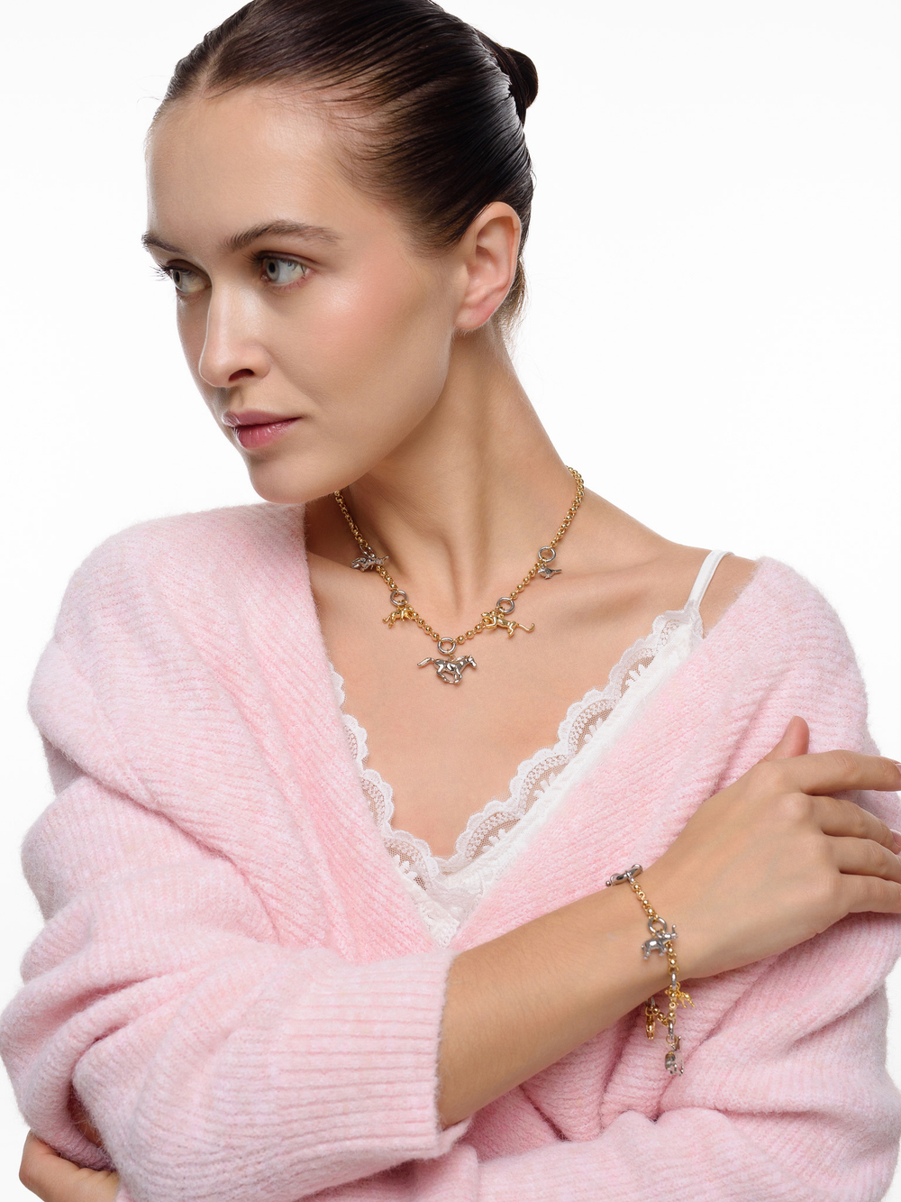 Браслет "Animals" Bicolor