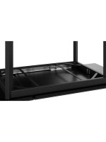 Стол кухонный Черный муар мрамор 90(130)х65х75