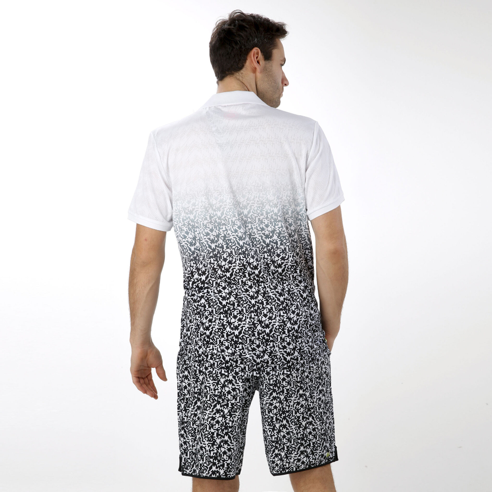 Мужское теннисное поло BIDI BADU Tano Tech Polo Special Edition Men - White, Black