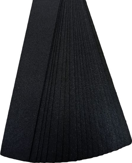 Сменные файлы Unipilka для маникюра на основу  "Прямая L" , черные 240грит 50шт/уп.