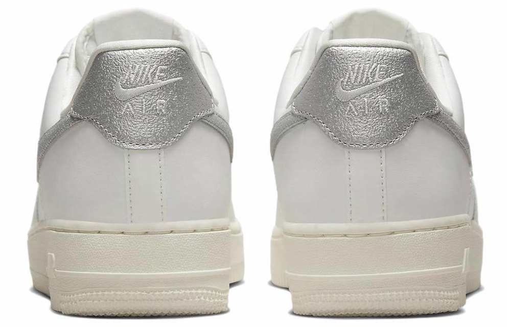 Кроссовки Nike Air Force 1 Low Silver Swoosh (Женская размерная сетка)