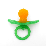 5017608 Прорезыватель силиконовый «Ягодка - пустышка», цвет желтый