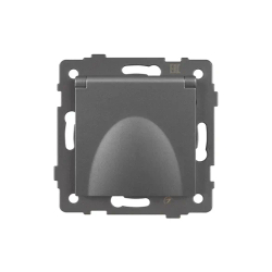 Механизм розетки влагозащищённый SCT-MCP-PL-GR-V (250V, 16A) (Arlight, -) 049836