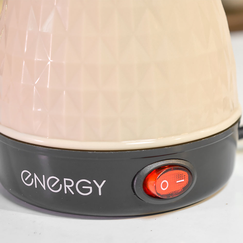 Турка электрическая 0,3л 600Вт Energy EN-293, бежевая
