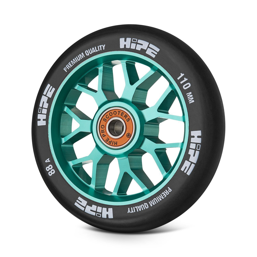 Колесо HIPE H3, 110*24 мм, голубой/черный