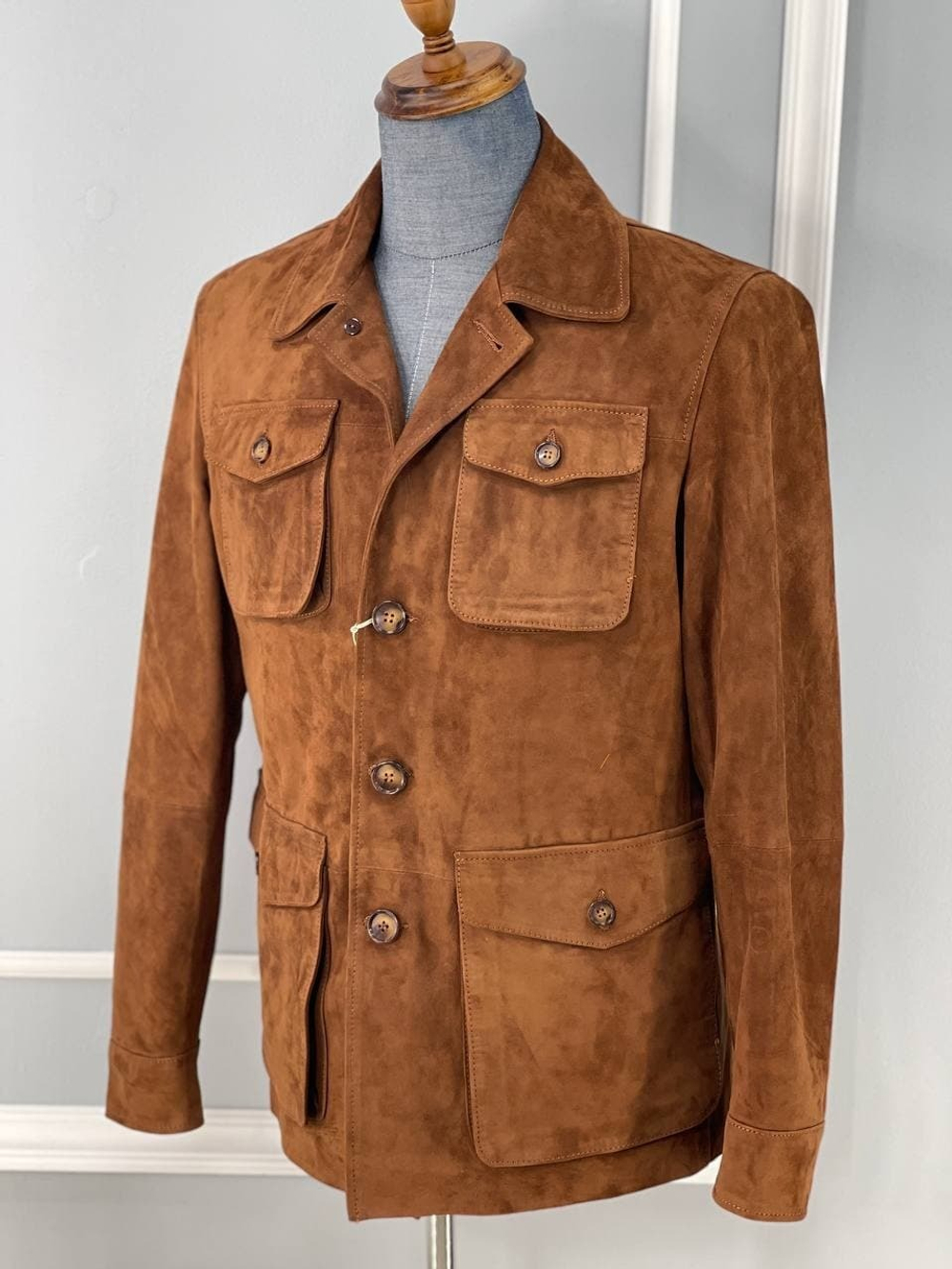 Замшевая куртка Brunello Cucinelli