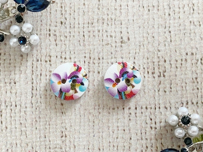 Пуговицы блузочные, d 1,5 см, 2 прокола