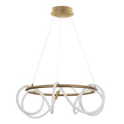 Citilux PYTHON CL220263 Люстра подвесная с пультом Бронза