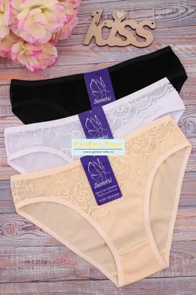 Трусы женские с кружевами р.42-48