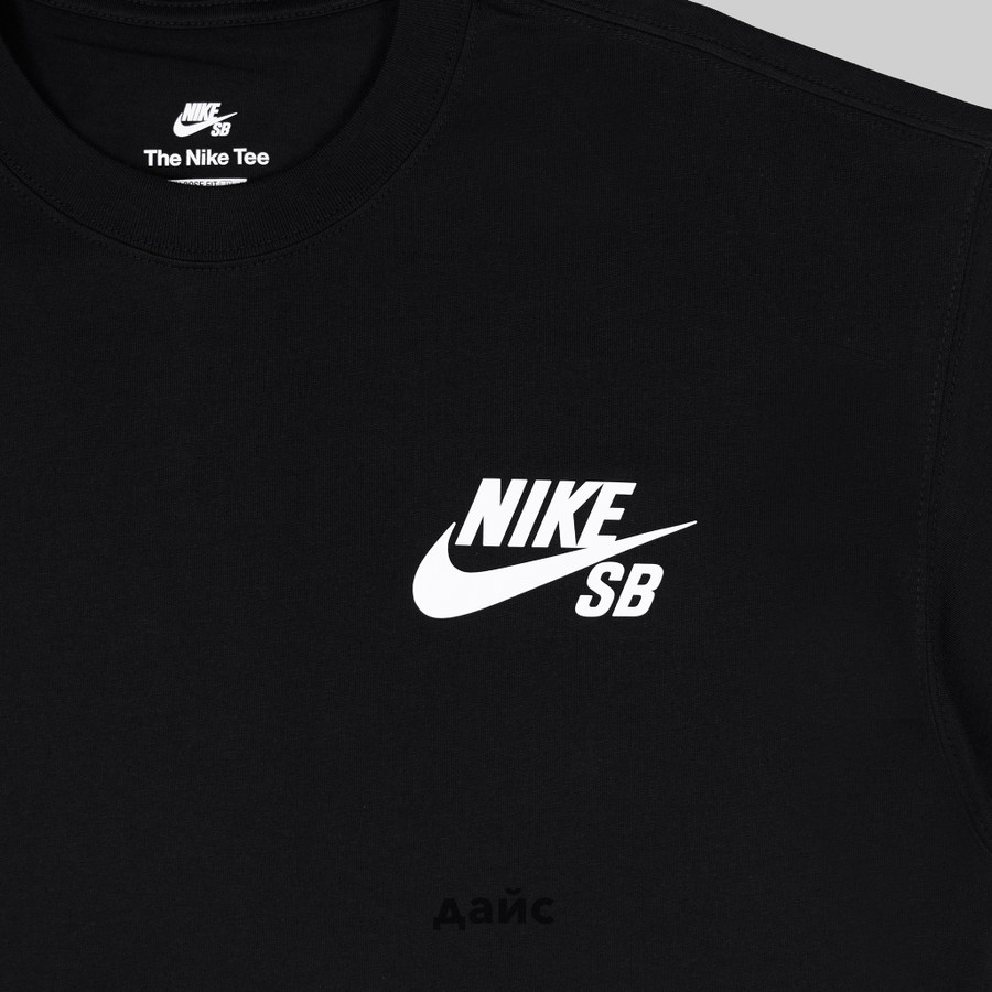 Футболка мужская Nike SB Logo артикул:DC7817-010 - купить в магазине Дайс