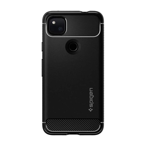 Чехол Spigen Rugged Armor для Google Pixel 4a Case (2020) - Matte Black