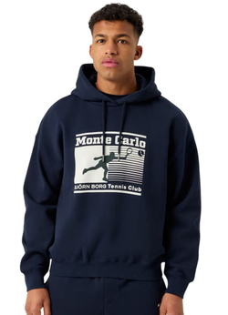 Мужская теннисная кофта Bjorn Borg Oversized - night sky