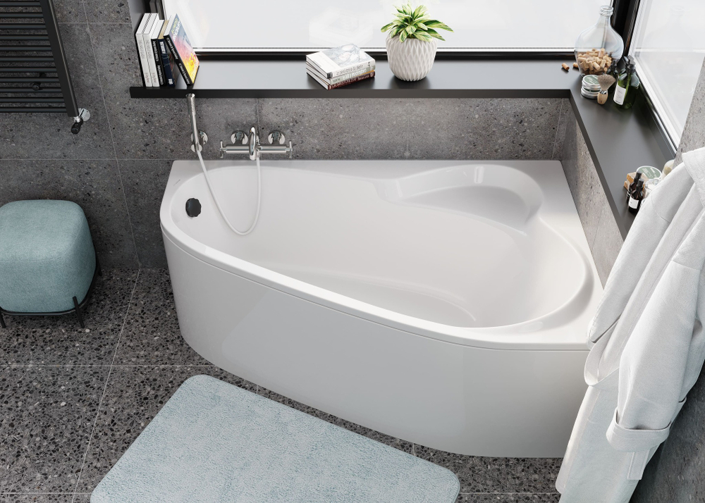 Акриловая ванна Vagnerplast SELENA 160x105 Left