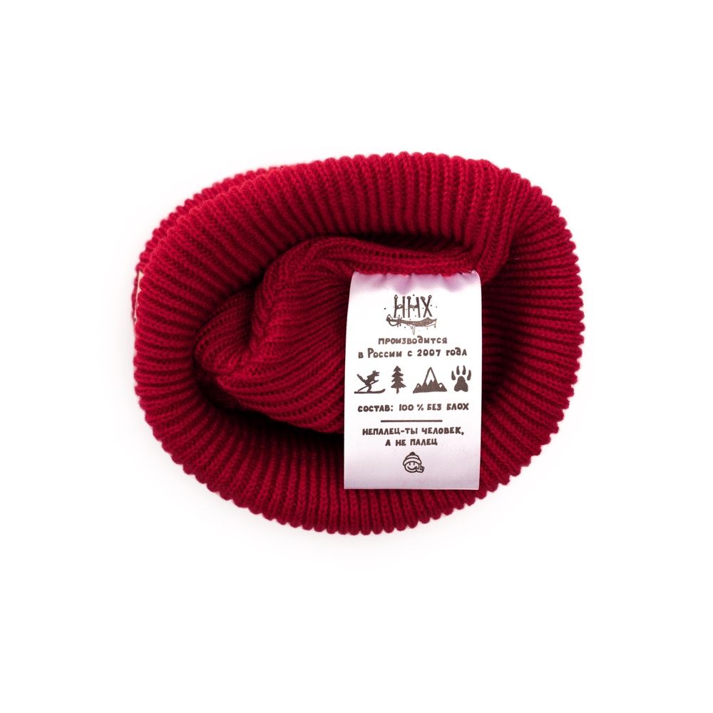 Шапка ННХ AW25 Эверест красная