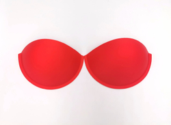 Корсетные чашки балконет, красные (Арт: BС45-100.80В) 75С, 80В, 85А