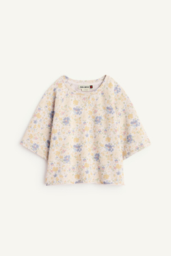 ZARA ФУТБОЛКА С ПРИНТОМ, РАЗНОЦВЕТНЫЙ