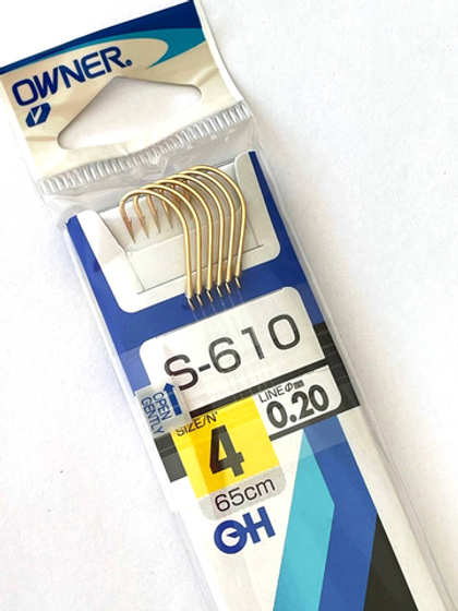 Крючок с поводком Owner S-610
