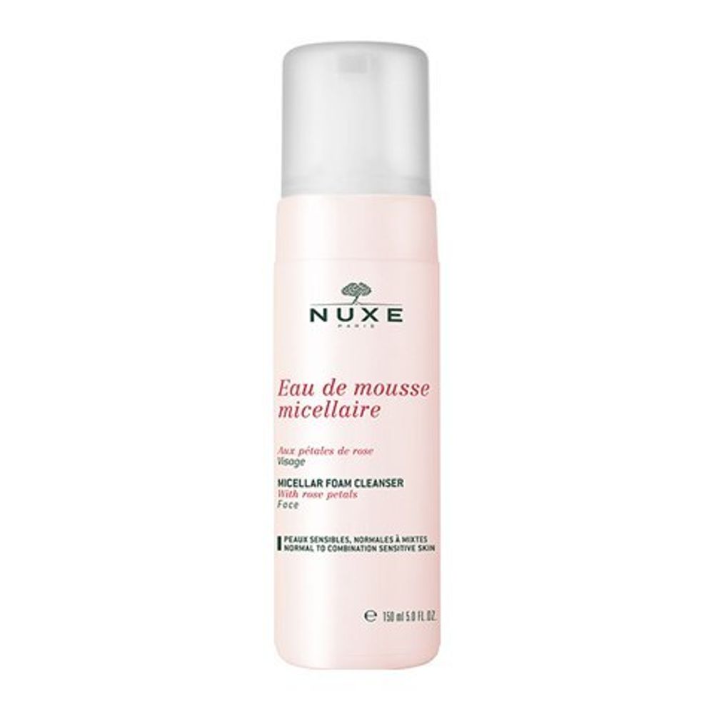 NUXE ROSE PETALS Пена мицеллярная для умывания