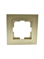 Рамка1-я Mono Electric DESPINA титан 102-220000-160