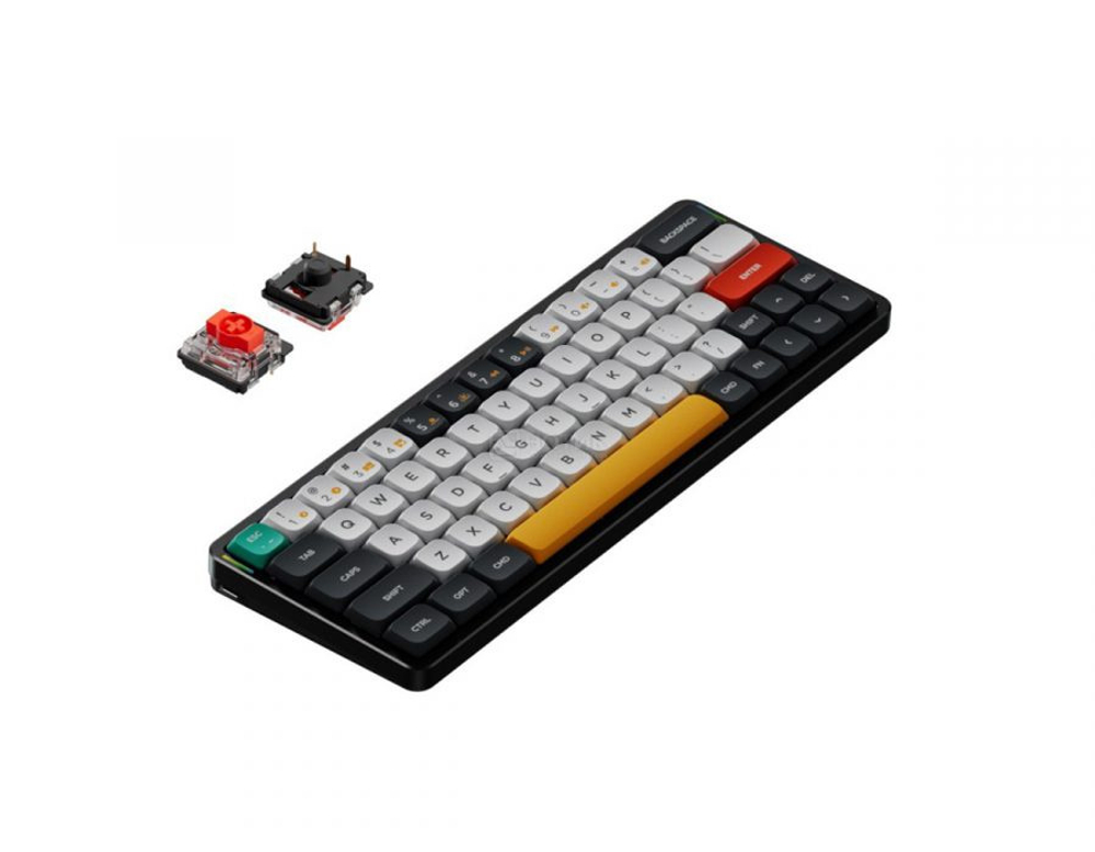 Клавиатура Nuphy AIR60 (Red Switch) Wireless RGB Black AIR60-SG1-F