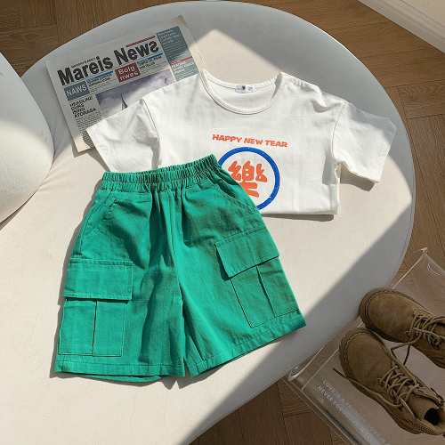 Шорты Детские "Explorer", зеленые