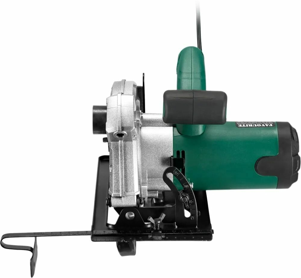 Циркулярная пила FAVOURITE FCS 190L, 2000 Вт, диск 190/20 мм, 5100 об/мин, зубьев 24, лазерный указатель