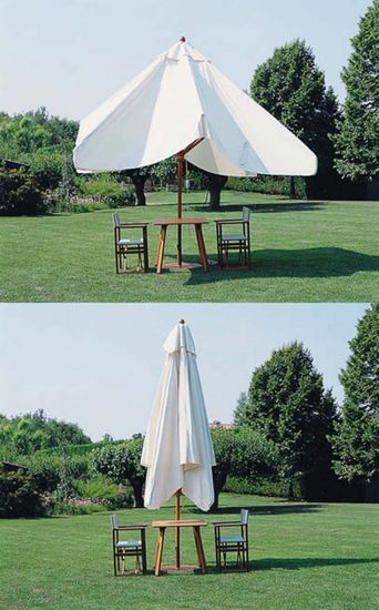 Зонт профессиональный телескопический Palladio Telescopic 4000 слоновая кость Scolaro Италия