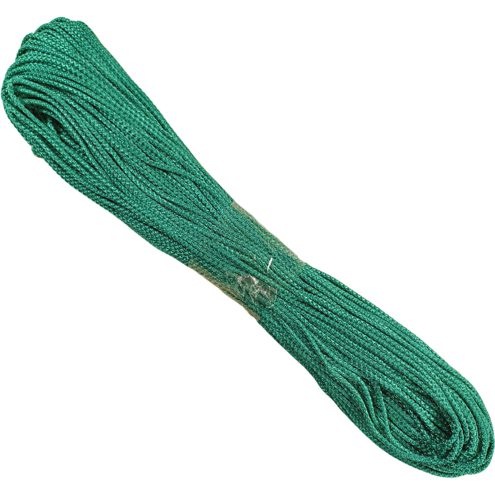 Шнур хозяйственный(рыбацкий), зеленый 4мм 100м