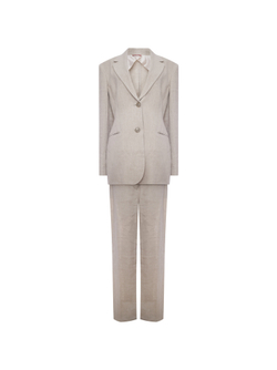 MAX MARA брюки - бежевый