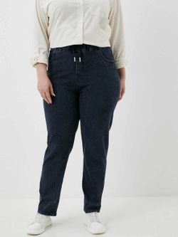 Джинсы на резинке больших размеров