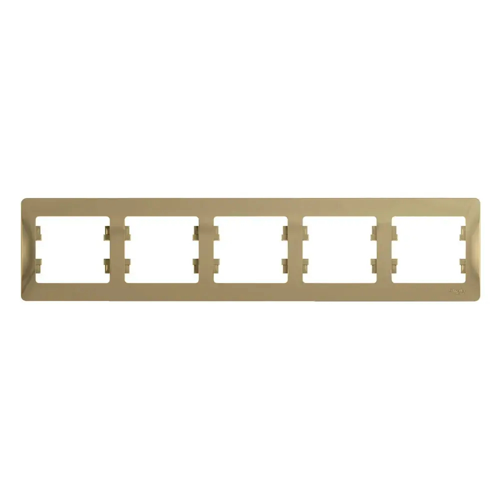 GLOSSA 5-постовая РАМКА, горизонтальная, ТИТАН