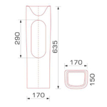 ПЬЕДЕСТАЛ UNIVERSAL W HOME DE LUXE