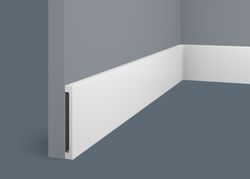 Плинтус Ecopolymer, 80x10 мм