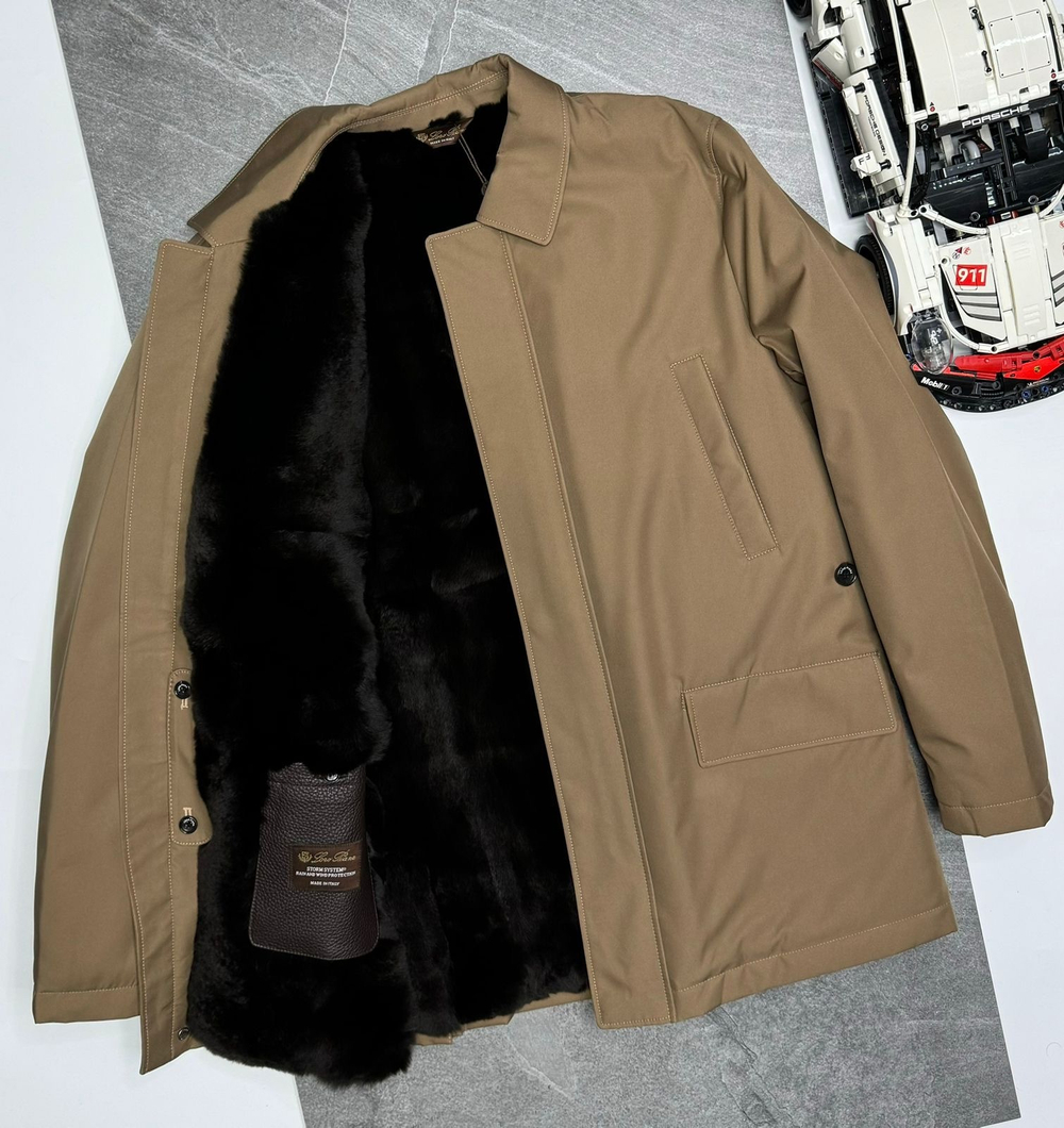 Куртка с мехом Loro Piana