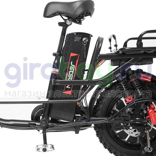 Электровелосипед Jetson Monster CROSS 1200W (60V/21Ah) двойные амортизаторы