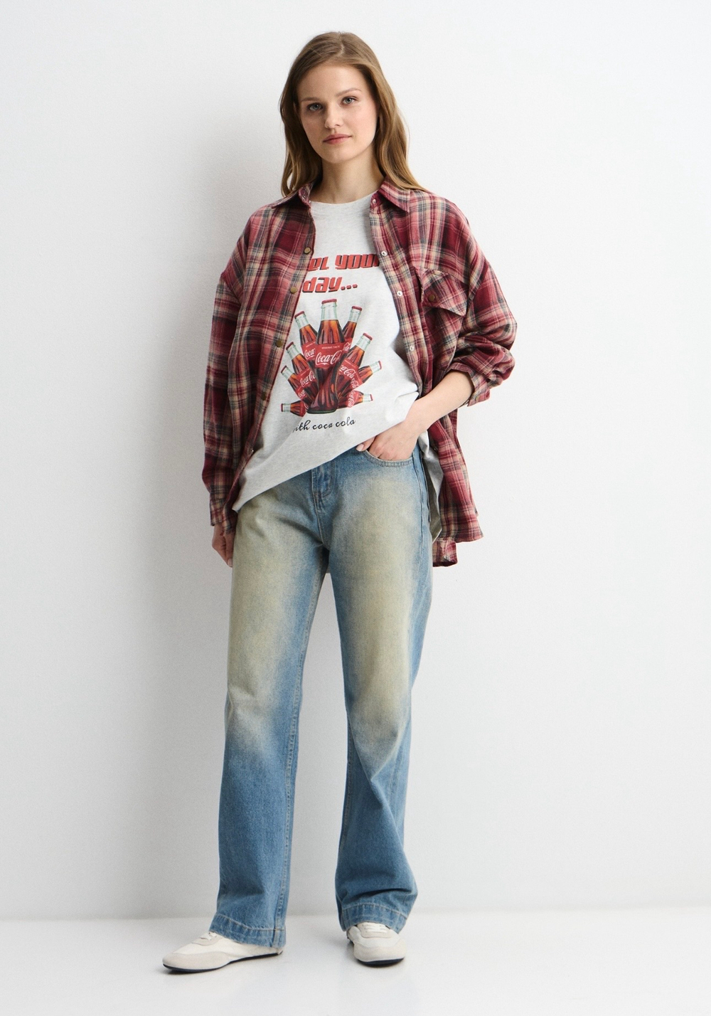 Джинсы Cut голубой