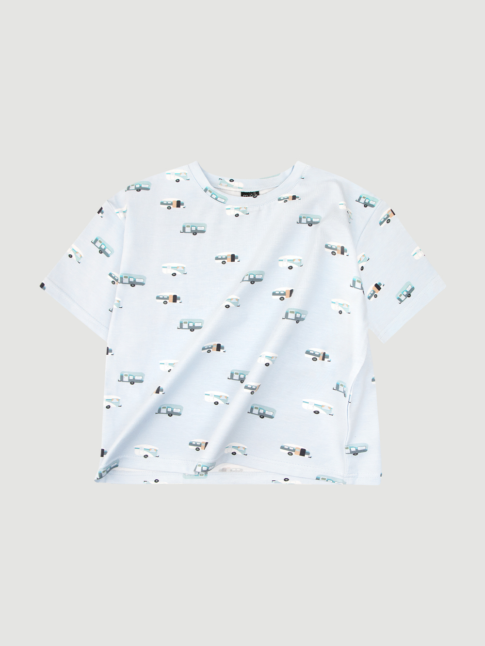 Футболка оверсайз Mjölk Кемпинг, уценка