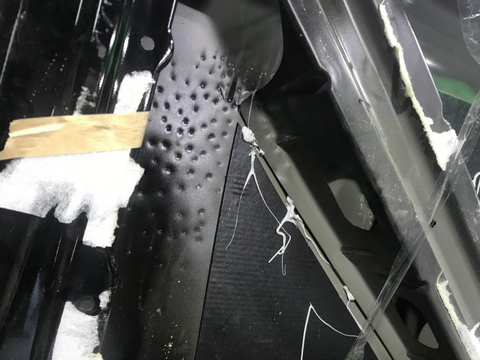 Дверь сдвижная левая Mercedes V W447 (2014-н.в.)