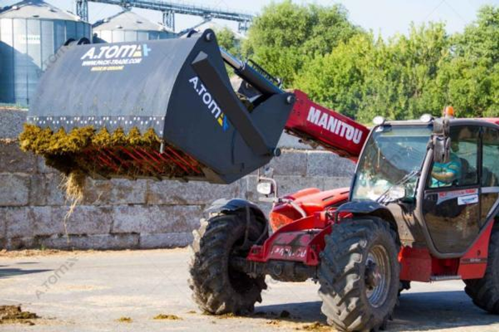 Силосный резак, нож/захват для силоса - AТOM 1,6 м³