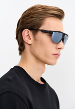 Спортивные очки HILX Specialist Matt Solid Black / Black Mirror Lens