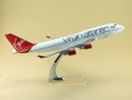 Модель самолета Boeing 747-400 (М1:144, Virgin Atlantic)
