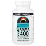 Source Naturals, Gamma E 400 с токотриенолами, 120 капсул