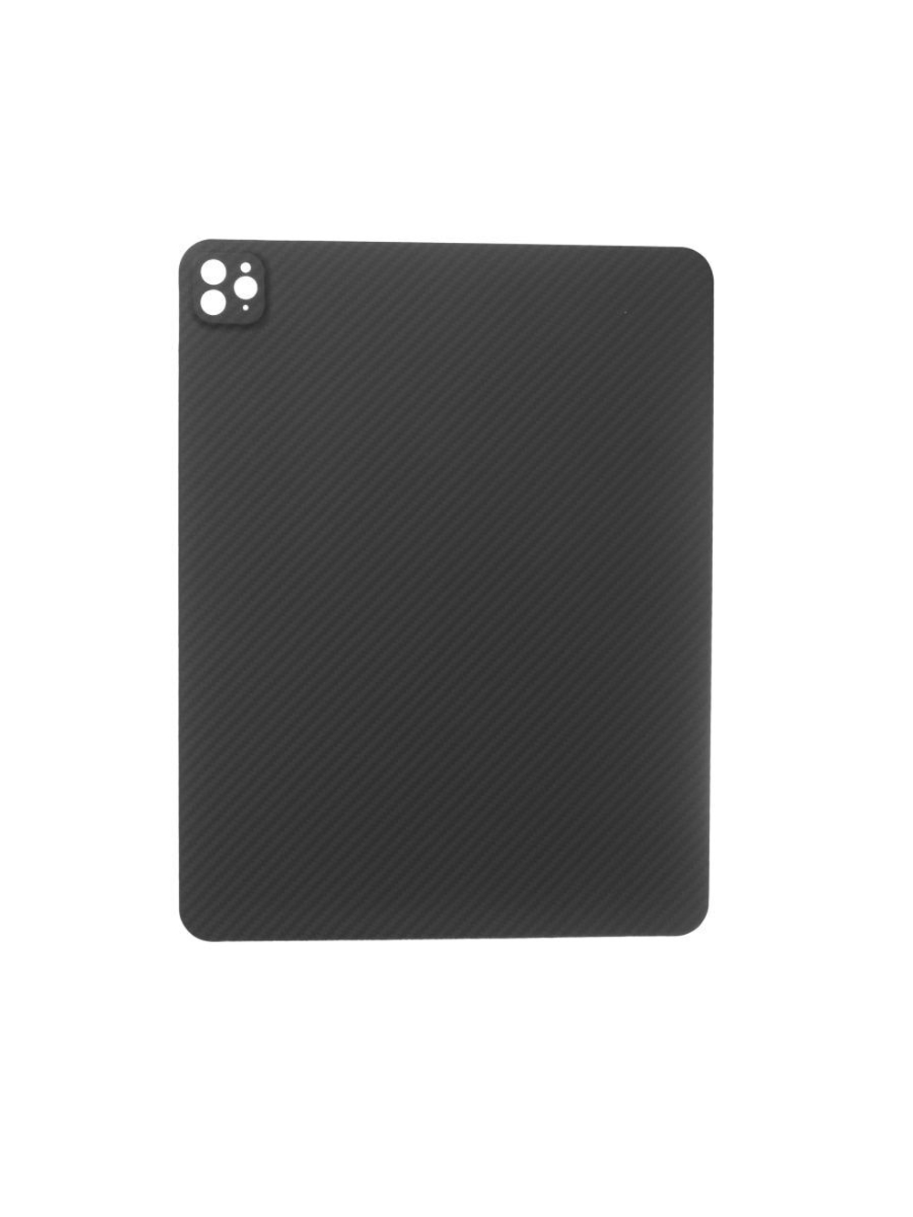 Чехол Сarbon Fiber Case c защитой камеры для iPad Pro 12.9 2020 / 2021